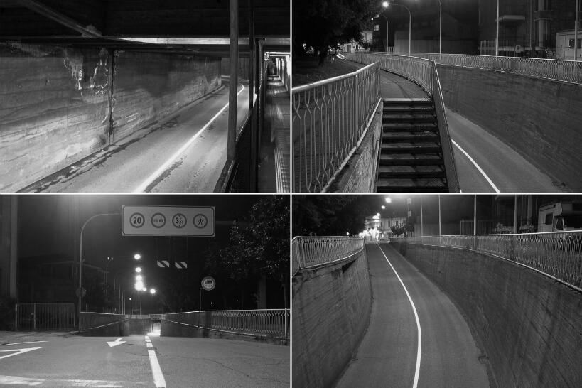 夜間の防犯カメラ録画は「赤外線」仕様が多い