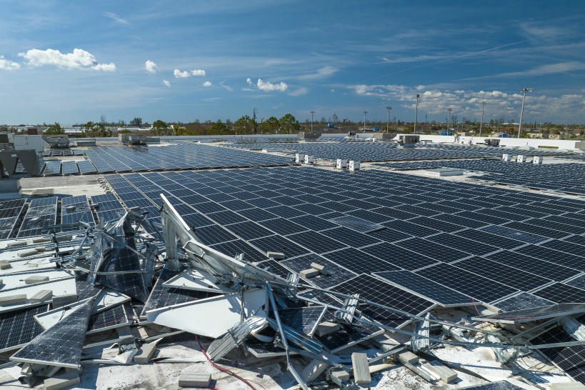 太陽光発電所における土砂崩れ等自然災害件数は年々増加